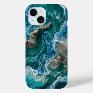 Funda Para iPhone 15 Marbel caótico