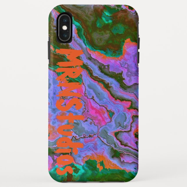 Funda De Case-Mate Para iPhone Marble agrio (Reverso)
