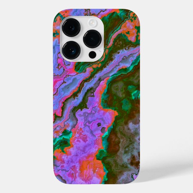 Funda De Case-Mate Para iPhone Marble agrio (Reverso )