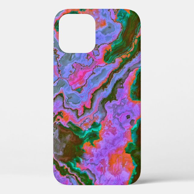 Funda De Case-Mate Para iPhone Marble agrio (Reverso )