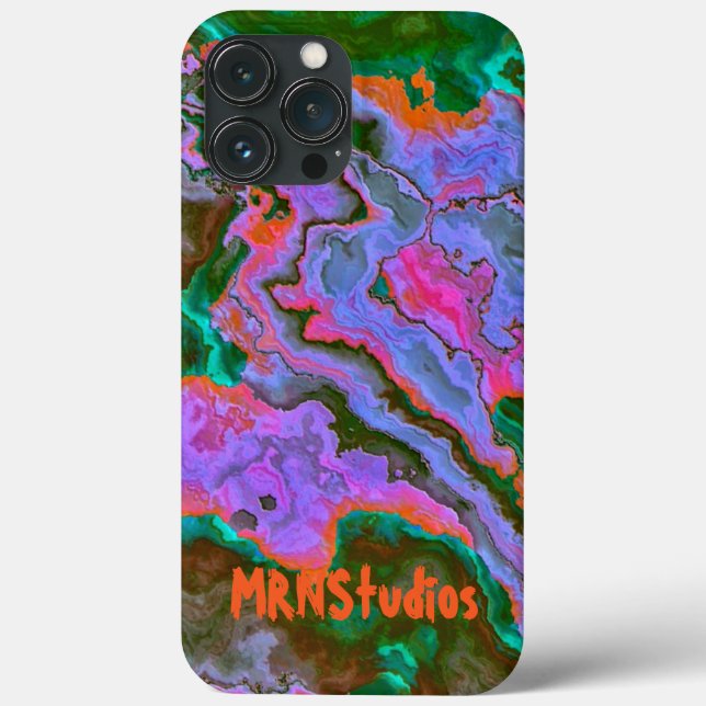 Funda De Case-Mate Para iPhone Marble agrio (Reverso )
