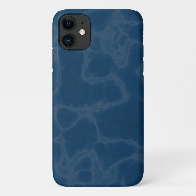 Funda De Case-Mate Para iPhone Marble azul (Reverso)