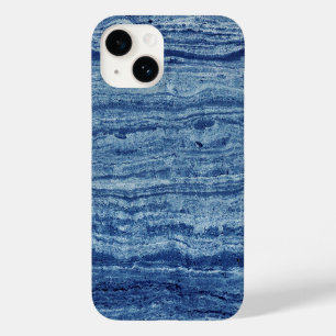 Funda Para iPhone 14 De Case-Mate Marble azul