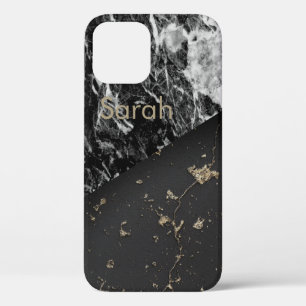 Funda Para iPhone 12 Marble blanco negro de moda de Guay