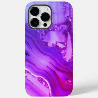 Funda Para iPhone 14 Pro Max De Case-Mate Marble púrpura exótico