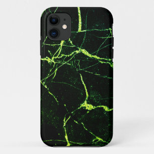 Funda Para iPhone 11 Marble verde brillante 