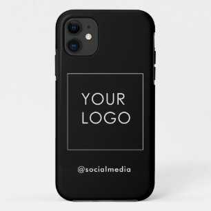Funda Para iPhone 11 Marca Black Company Business Modern Logo