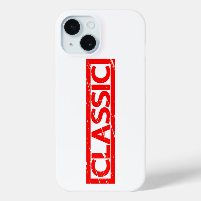 Funda De Case-Mate Para iPhone Marca clásica (Reverso )