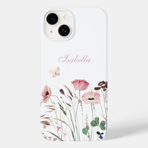 Funda Para iPhone 14 De Case-Mate Marca de agua rosa Poppy Meadow