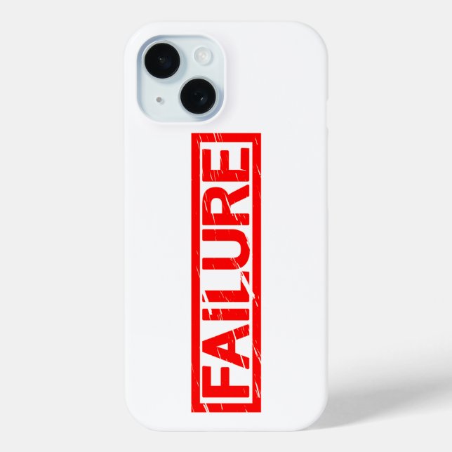 Funda De Case-Mate Para iPhone Marca de error (Reverso )