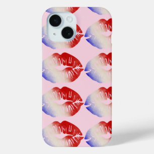 Funda Para iPhone 15 Marca estadounidense de baddie Kiss