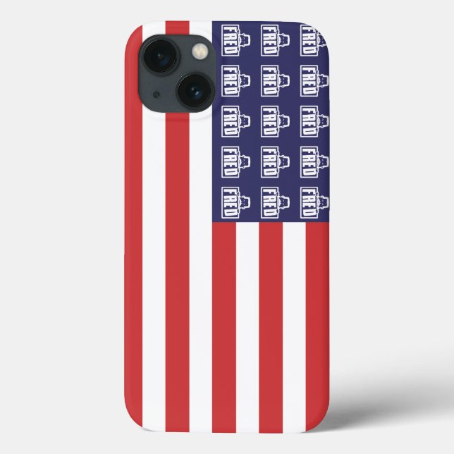 Funda De Case-Mate Para iPhone Marca Fred (Reverso)