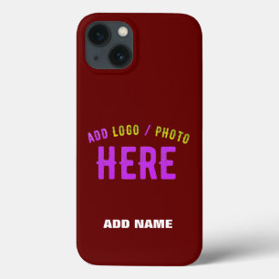 FUNDA PARA iPhone 13 MARCA VERIFICADA DE SANGRE DE PERSONALIZABLE ESTIL