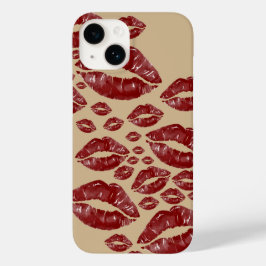 Funda Para iPhone 14 De Case-Mate Marcas de besos