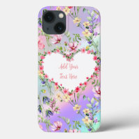 Marco de Corazón Floral Elegante: para todas las o