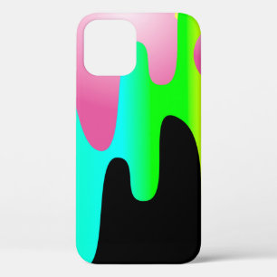 Funda Para iPhone 12 marco de ilustracion de diseño con concepto de cír