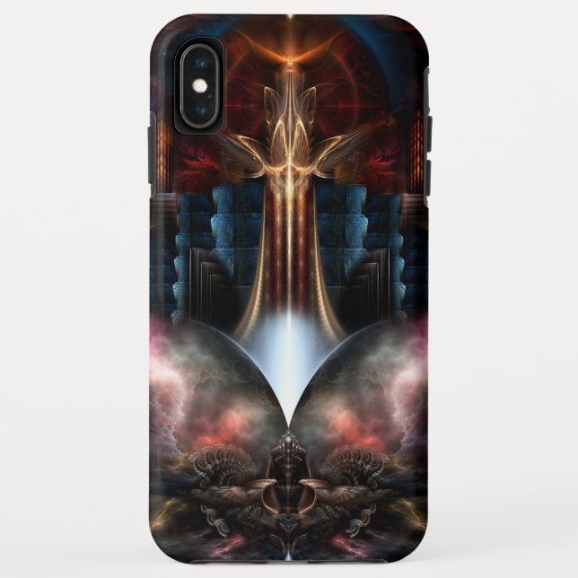 Funda De Case-Mate Para iPhone Marco del borde del trilicón (Reverso)