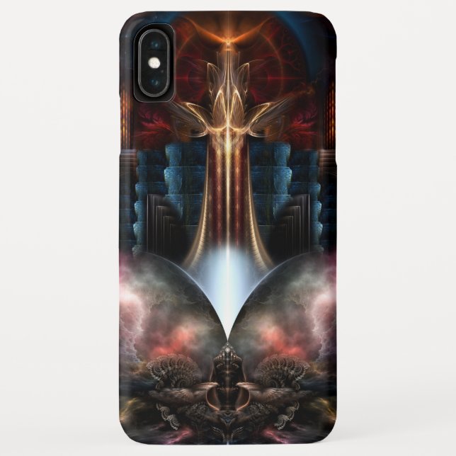 Funda De Case-Mate Para iPhone Marco del borde del trilicón (Reverso)