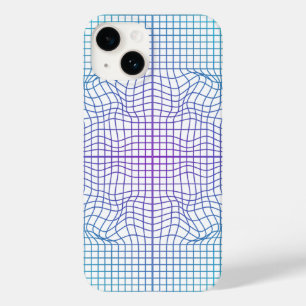 Funda Para iPhone 14 De Case-Mate Marco distorsionado.01.w BG blanco