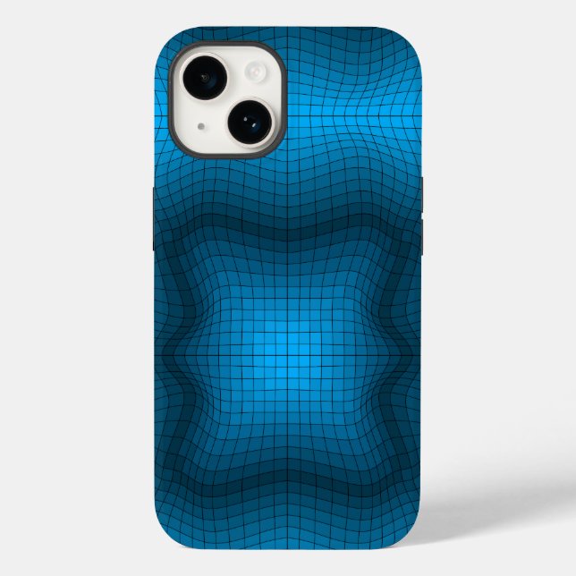 Funda De Case-Mate Para iPhone Marco distorsionado.B03.GBluex4.Líneas negras (Reverso )