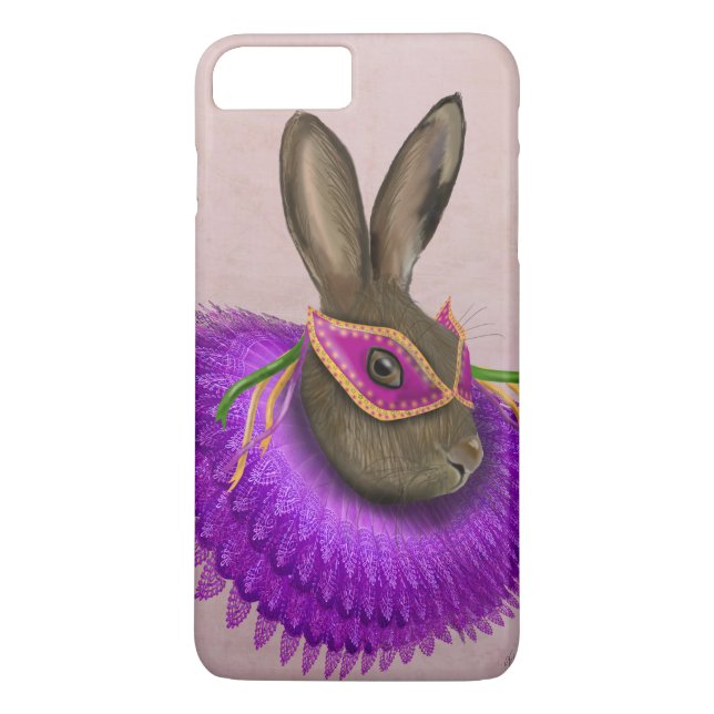 Funda De Case-Mate Para iPhone Mardi Gras Hare (Reverso)