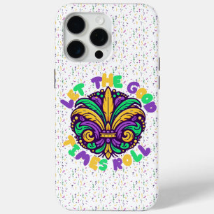 Funda Para iPhone 15 Pro Max Mardi Gras Que pasen los buenos tiempos