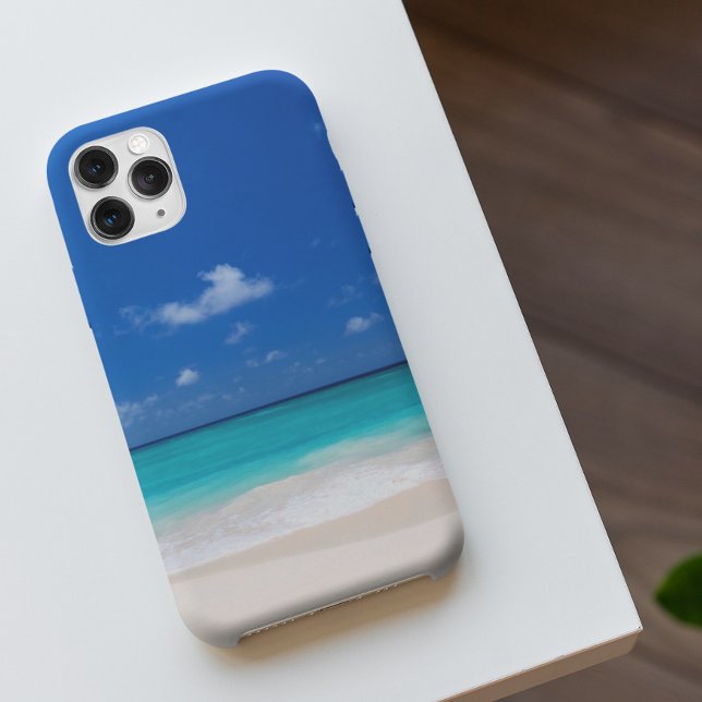 Funda De Case-Mate Para iPhone Marea de arena de playa Océano Náutico (Subido por el creador)
