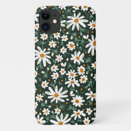 Funda Para iPhone 11 mareas con motivos florales de bonito, flores silv