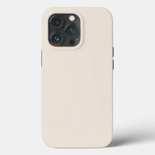 Funda Para iPhone 13 Pro Marfil beige de crema sólida