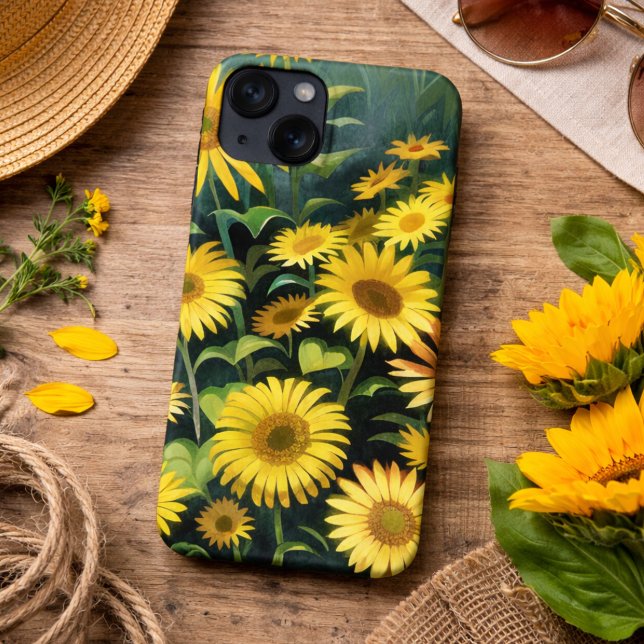 Funda De Case-Mate Para iPhone Margaritas Amarillas Modernas   (Subido por el creador)