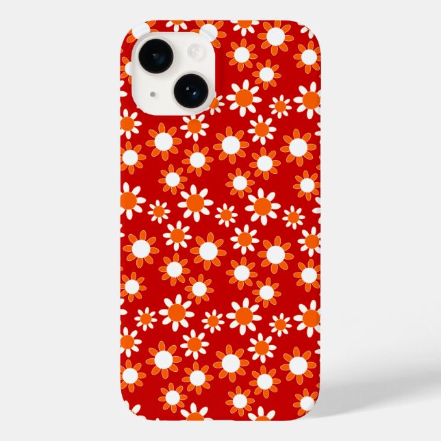 Funda De Case-Mate Para iPhone Margaritas de primavera (Reverso )