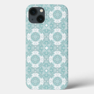 Funda Para iPhone 13 Marguerite, Daisies flores en azul hielo