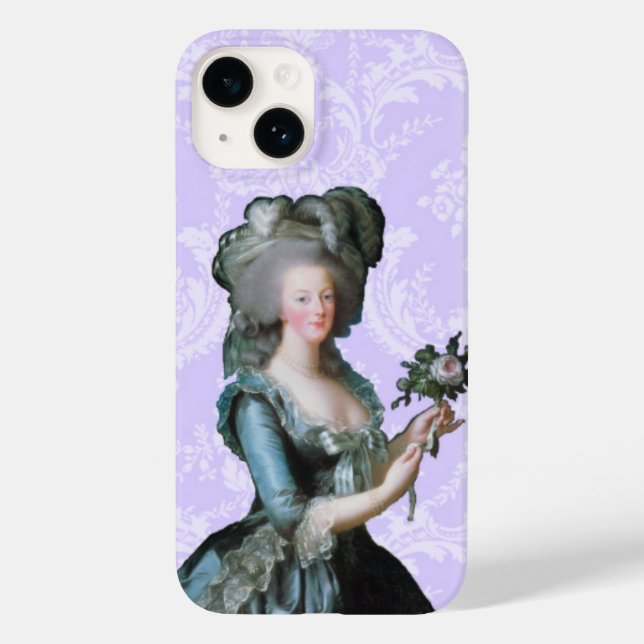 Funda De Case-Mate Para iPhone María Antonieta Reina de Francia (Reverso )