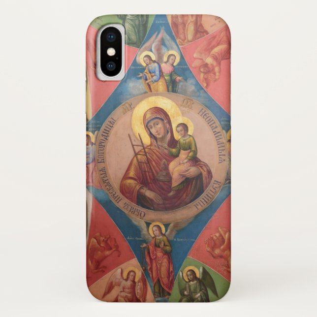 Funda De Case-Mate Para iPhone María, Jesús y Ángeles (Reverso)
