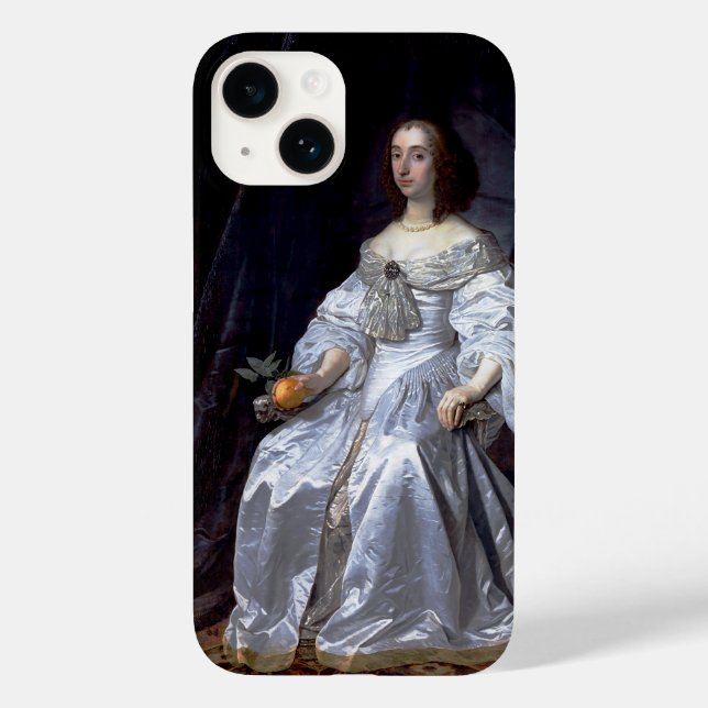 Funda De Case-Mate Para iPhone María, Princesa de Naranja (Reverso )