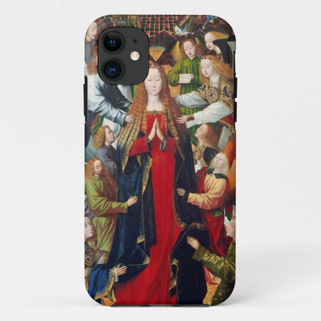 Funda De Case-Mate Para iPhone Maria, reina del cielo, C. 1485 - 1500 (Reverso)