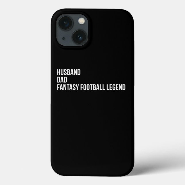 Funda De Case-Mate Para iPhone Marido papá Fantasy Leyenda de fútbol  (Reverso)