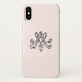 Funda Para iPhone X Marie-Antoinette – Monogramm – Royal Monogram