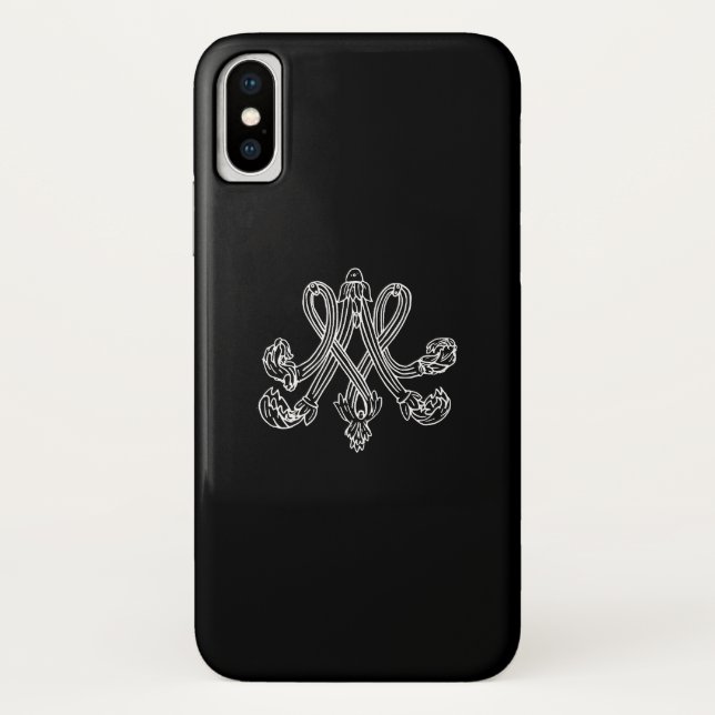 Funda De Case-Mate Para iPhone Marie Antoinette – Monogramm – Royal Monogram (Reverso)