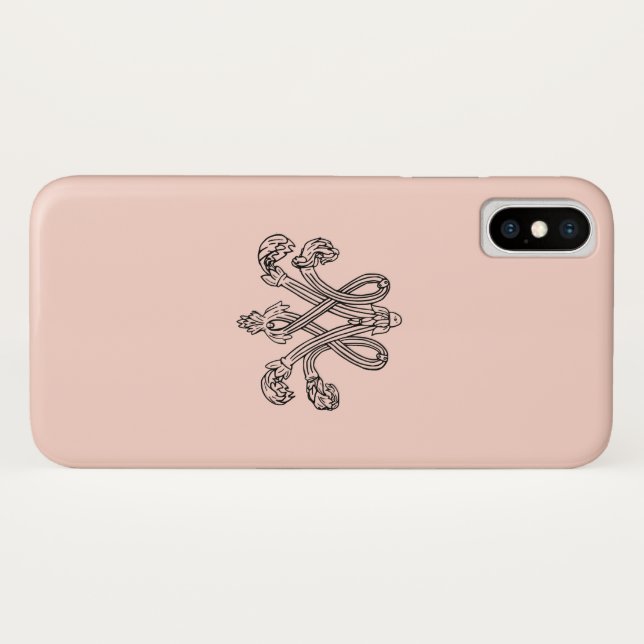 Funda De Case-Mate Para iPhone Marie Antoinette Royal initial rosane Handyhülle (Reverso (horizontal))