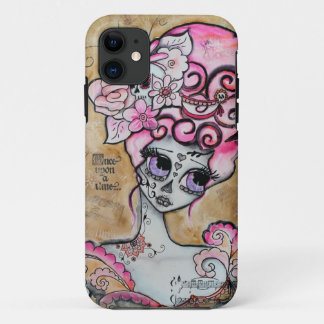 Funda Para iPhone 11 Marie Antonieta, Dia de los Muertos