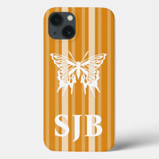 Funda Para iPhone 13 Marigold Victoripe con mariposa