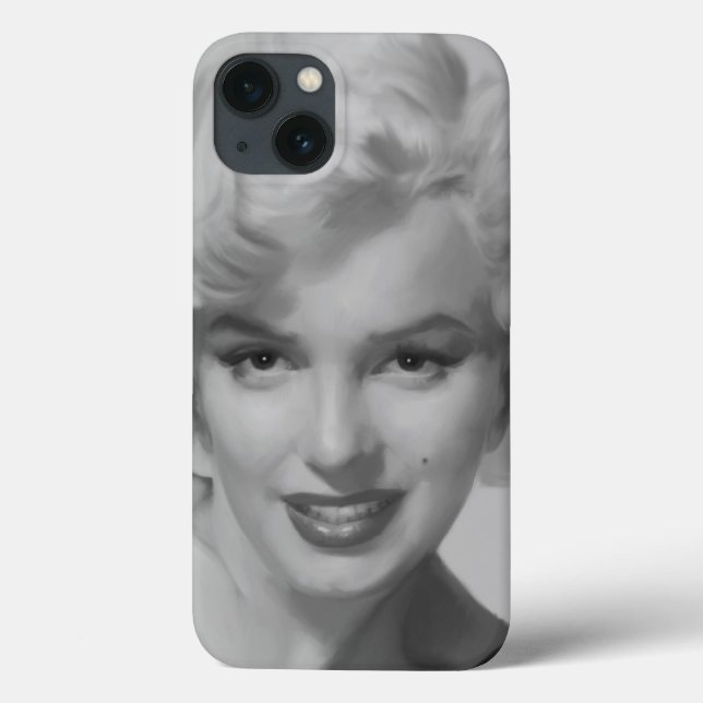 Funda De Case-Mate Para iPhone Marilyn el look (Reverso)