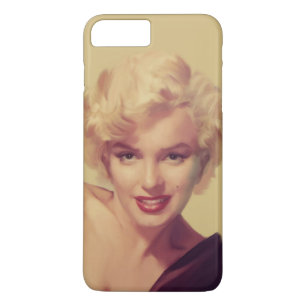 Funda Para iPhone 8 Plus/7 Plus Marilyn en negro