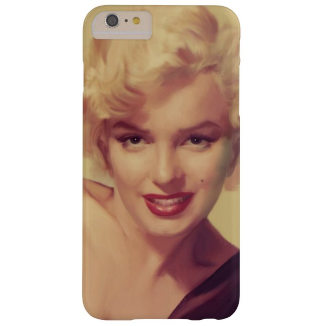 Funda De Case-Mate Para iPhone Marilyn en negro (Reverso)