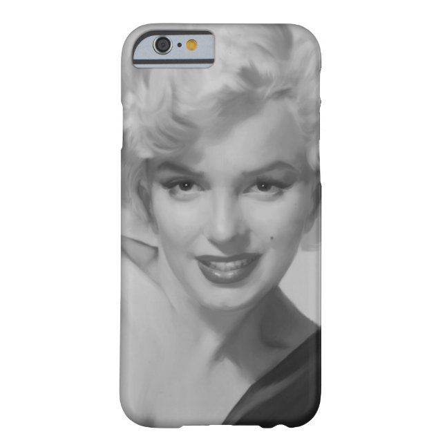Funda De Case-Mate Para iPhone Marilyn la mirada (Reverso)