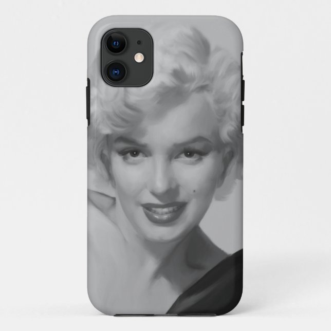 Funda De Case-Mate Para iPhone Marilyn la mirada (Reverso)