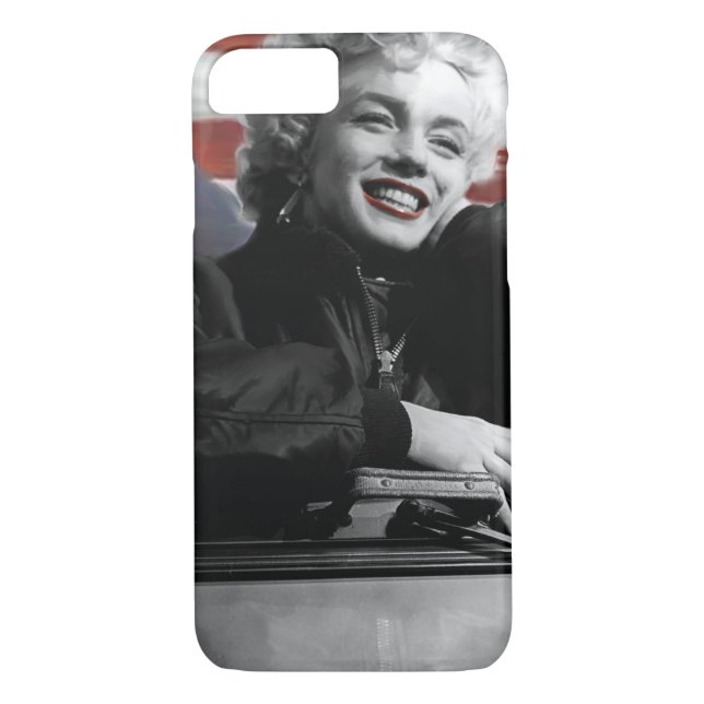 Funda De Case-Mate Para iPhone Marilyn patriótica (Reverso)