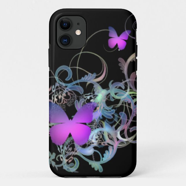 Funda De Case-Mate Para iPhone Mariposa (Reverso)