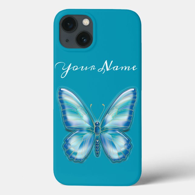 Funda De Case-Mate Para iPhone Mariposa (Reverso)